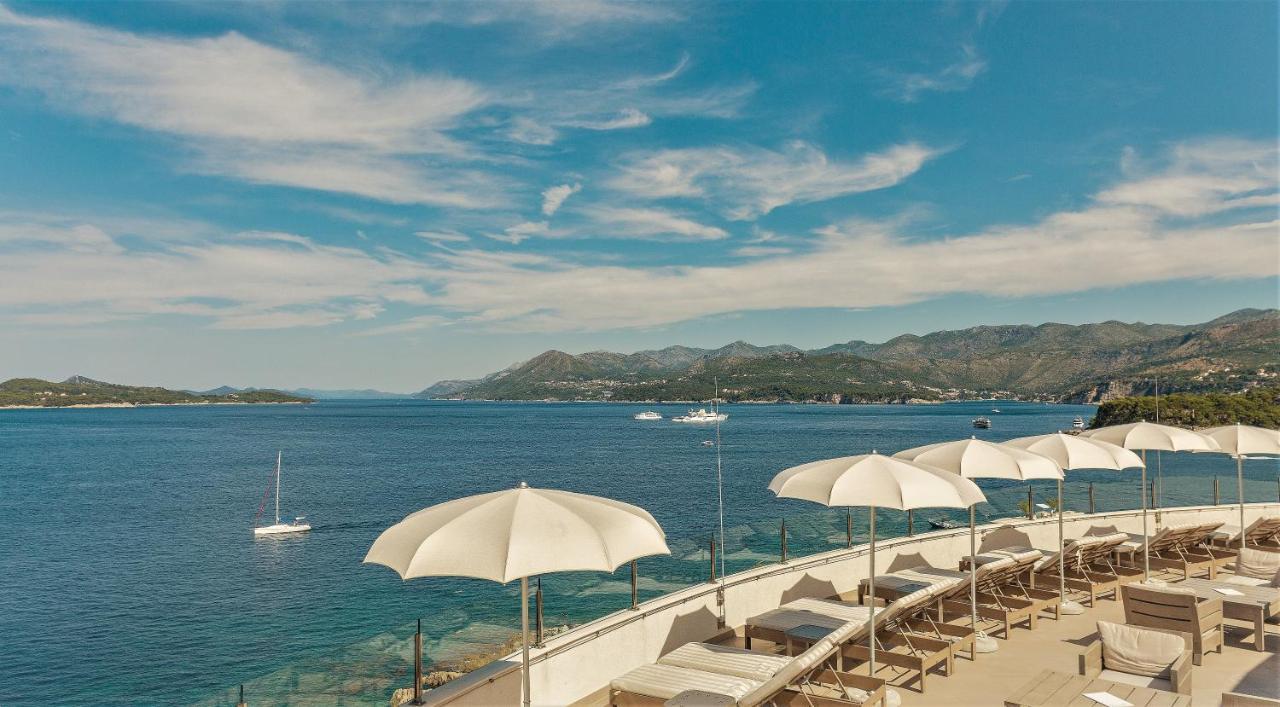 Royal Blue Hotel Dubrovnik Luaran gambar View of the Bay of Kvarner from the hotel